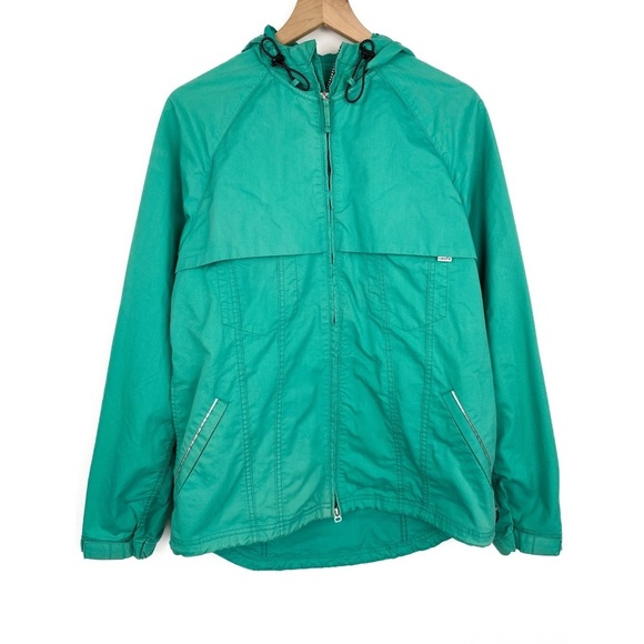 Levi's Vintage‎ Inspired Anorak Commuter Windbreaker Jacket, Teal - Size M - Picture 1 of 11
